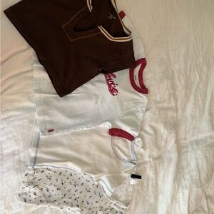 Baby tee/ crop top bundle